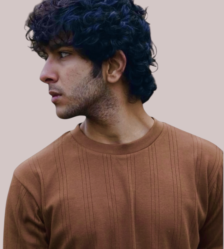 Knitted T-shirt (Tobacco)